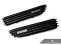 AutoTecknic Replacement Stealth Black Fender Gills - BMW E46 M3