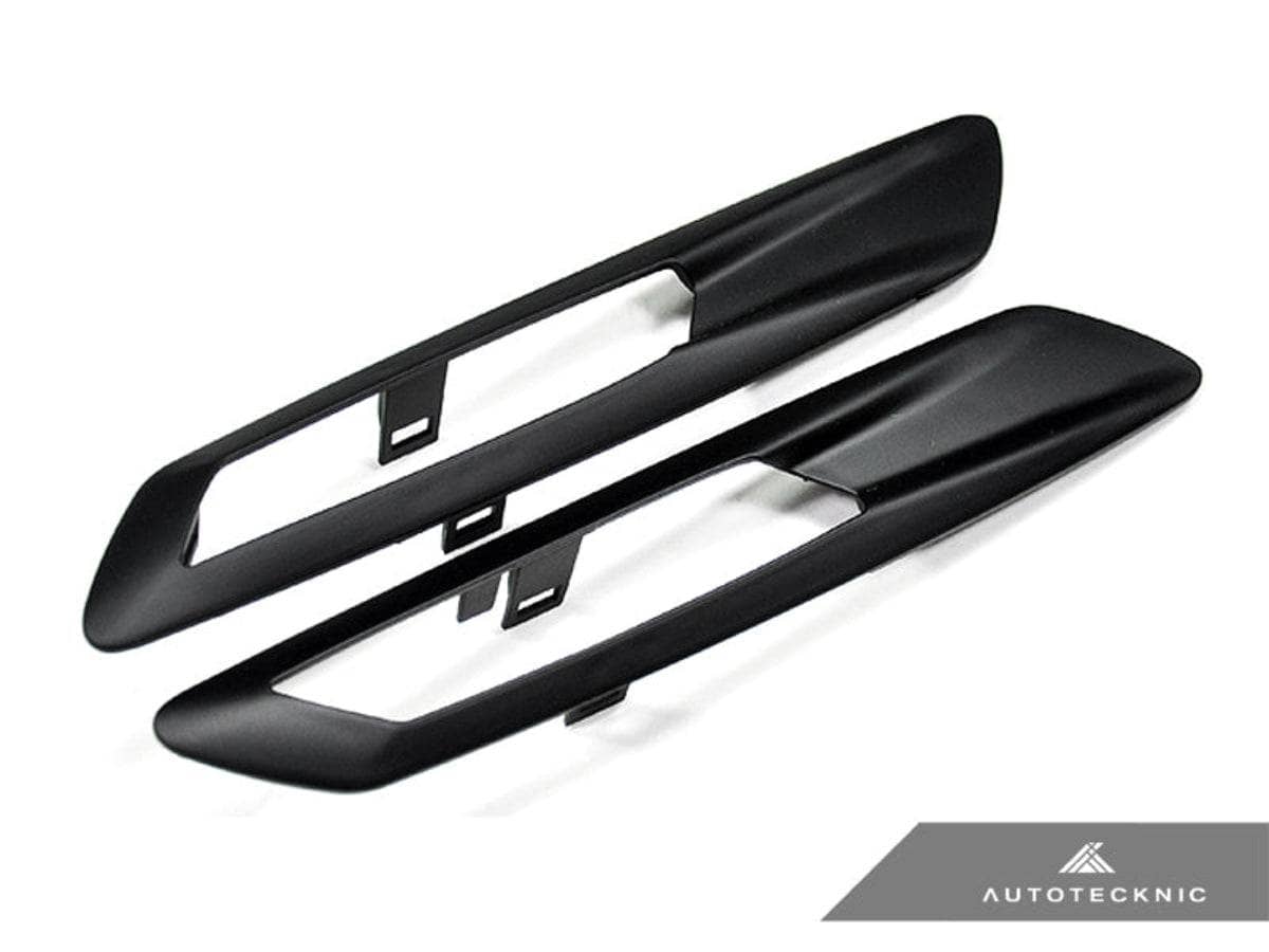 AutoTecknic Replacement Stealth Black Fender Light Trims - BMW F10 Sedan | F11 Wagon | 5-Series