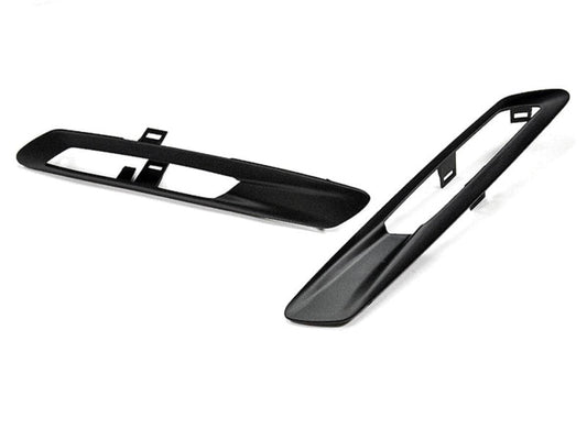 AutoTecknic Replacement Stealth Black Fender Light Trims - BMW F10 Sedan | F11 Wagon | 5-Series