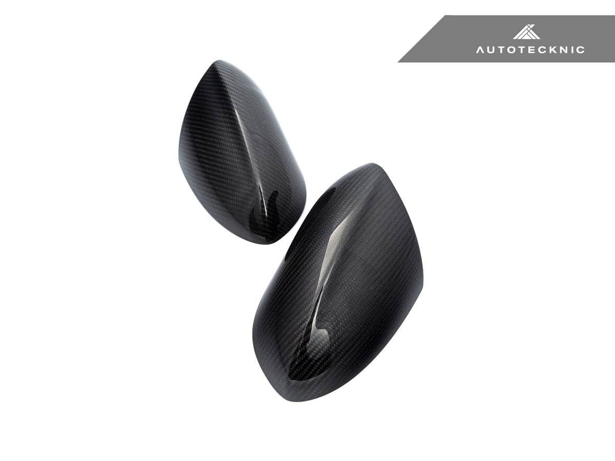 AutoTecknic Replacement Version II Dry Carbon Mirror Covers - BMW E9X M3 | E82 1M