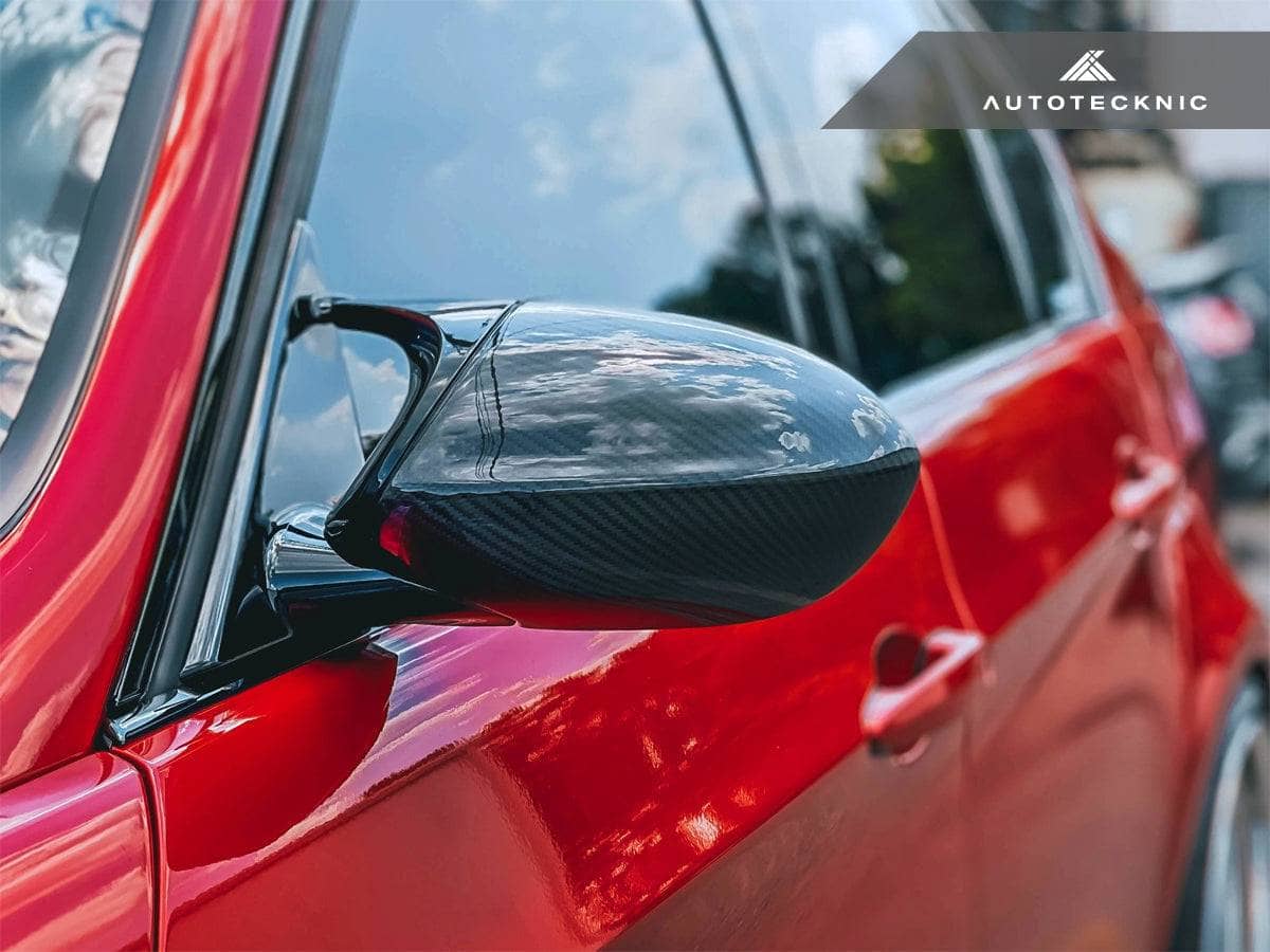 AutoTecknic Replacement Version II Dry Carbon Mirror Covers - BMW E9X M3 | E82 1M