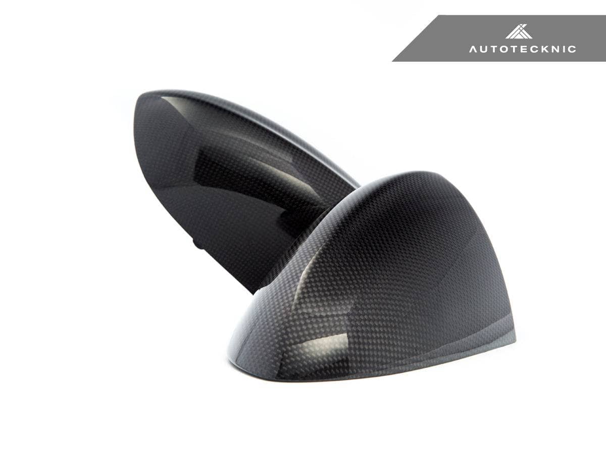 AutoTecknic Replacement Version II Dry Carbon Mirror Covers - BMW E9X M3 | E82 1M