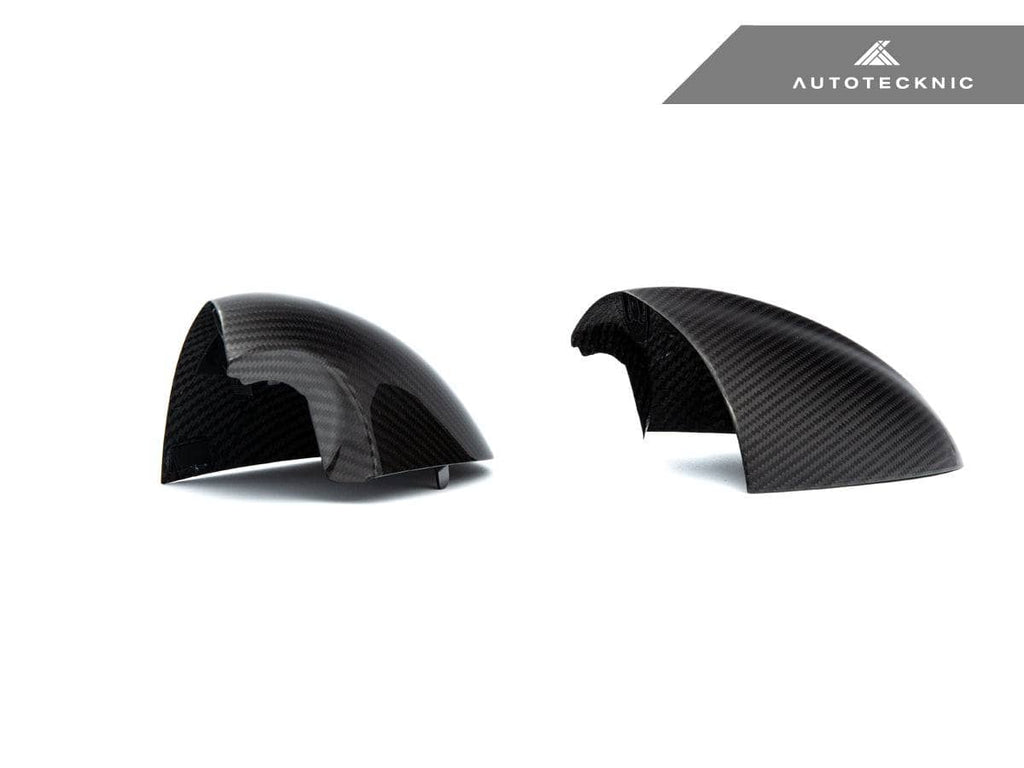 AutoTecknic Replacement Version II Dry Carbon Mirror Covers - BMW E9X M3 | E82 1M