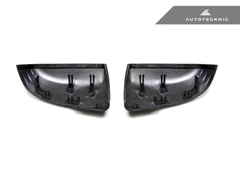 AutoTecknic Replacement Version II Dry Carbon Mirror Covers - BMW F48 X1 | F44 2-Series Gran Coupe