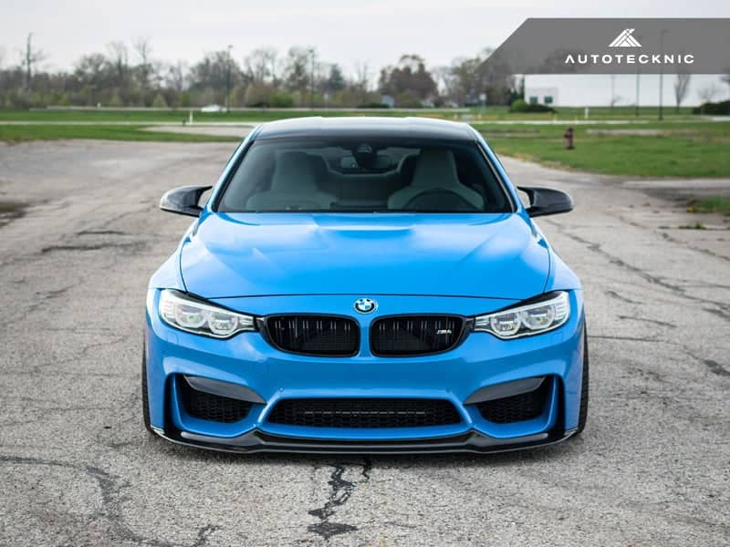 AutoTecknic Replacement Version II Dry Carbon Mirror Covers - BMW F87 M2 Competition | F80 M3 | F82/ F83 M4