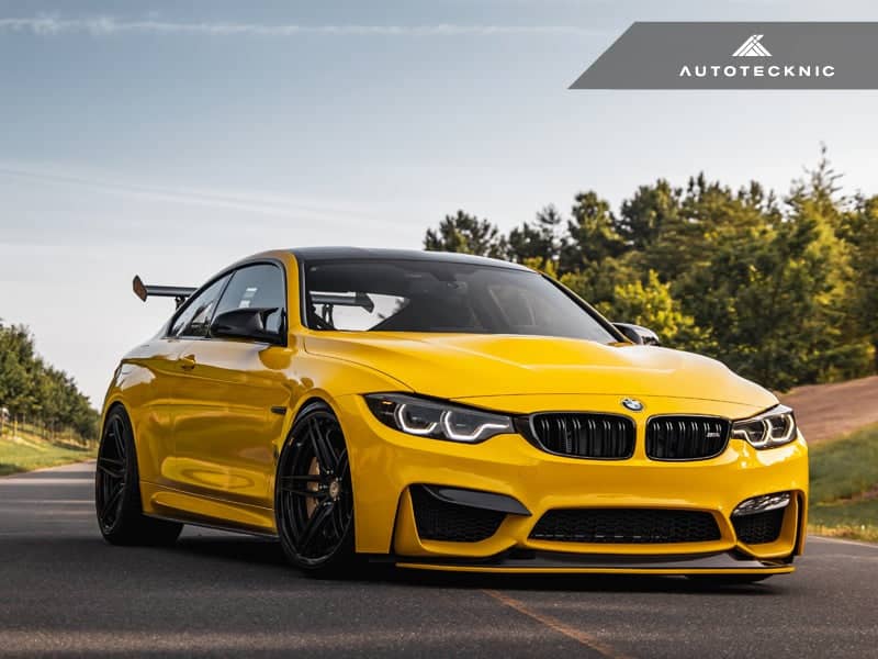 AutoTecknic Replacement Version II Dry Carbon Mirror Covers - BMW F87 M2 Competition | F80 M3 | F82/ F83 M4