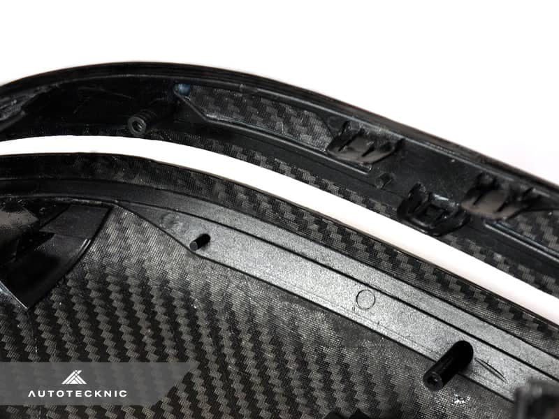 AutoTecknic Replacement Version II Dry Carbon Mirror Covers - BMW G30 5-Series | G32 6-Series GT | G11 7-Series