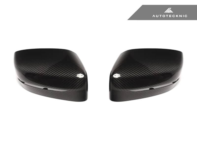 AutoTecknic Replacement Version II Dry Carbon Mirror Covers - BMW G30 5-Series | G32 6-Series GT | G11 7-Series