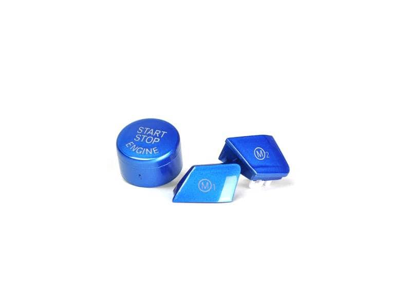 AutoTecknic Royal Blue M1/ M2 Button Set - BMW F10 M5 LCI