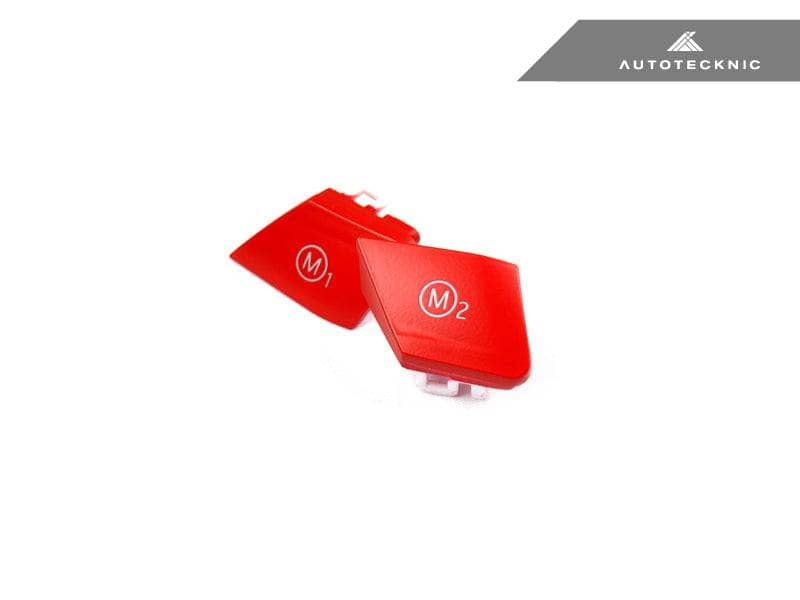 AutoTecknic Satin Red M1/ M2 Button Set - BMW F80 M3 | F82/ F83 M4