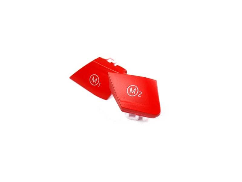 AutoTecknic Satin Red M1/ M2 Button Set - F85 X5M | F86 X6M