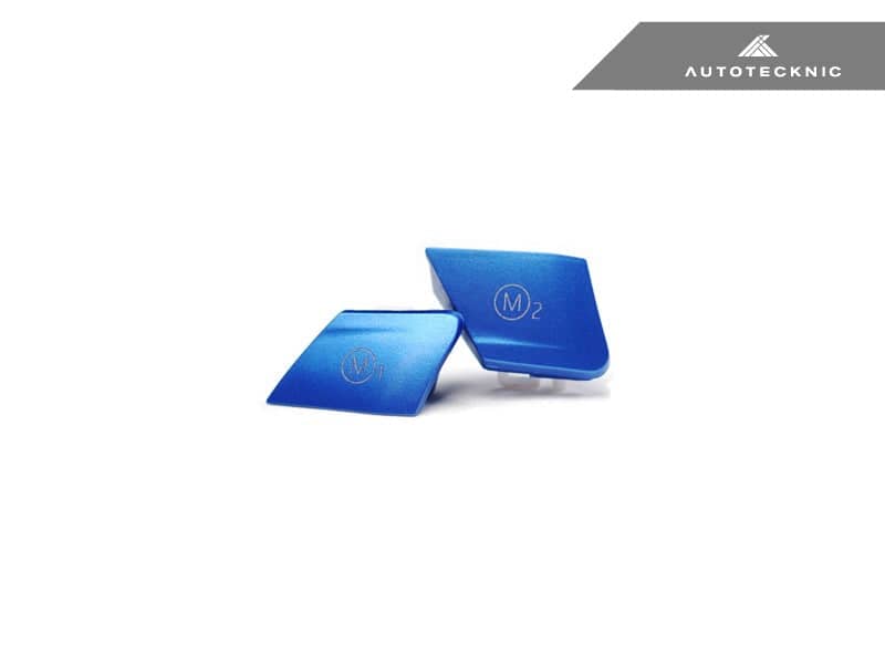 AutoTecknic Satin Royal Blue M1/ M2 Button Set - BMW F80 M3 | F82/ F83 M4