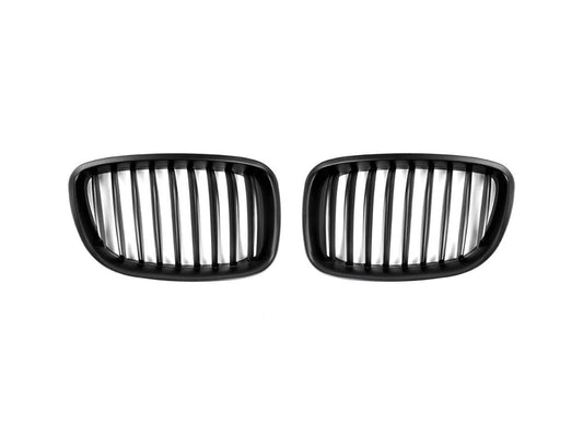 AutoTecknic Stealth Black Front Grille Set - BMW F07 5-Series Gran Turismo