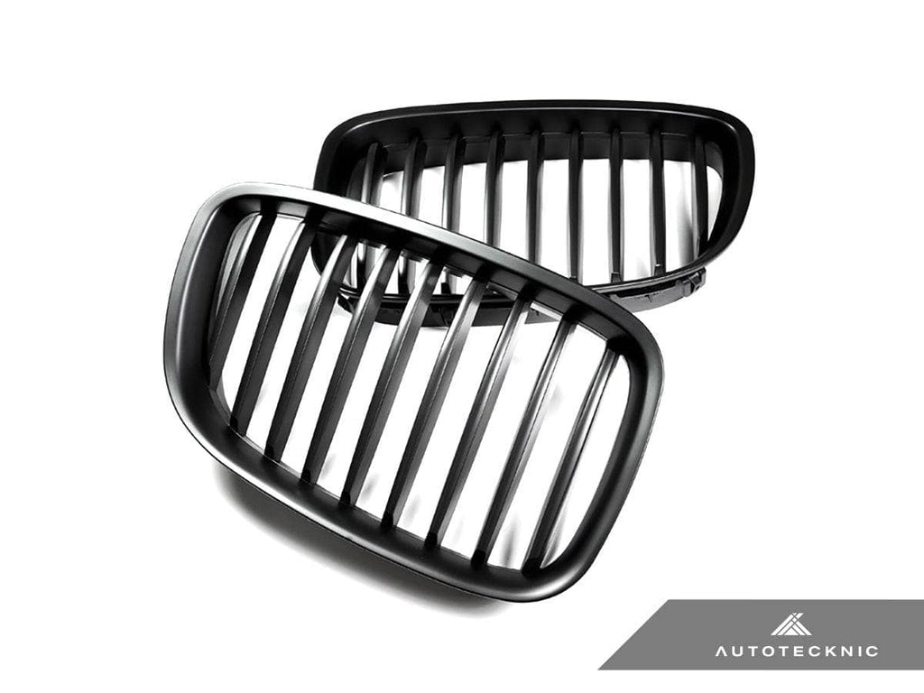 AutoTecknic Stealth Black Front Grille Set - BMW F07 5-Series Gran Turismo