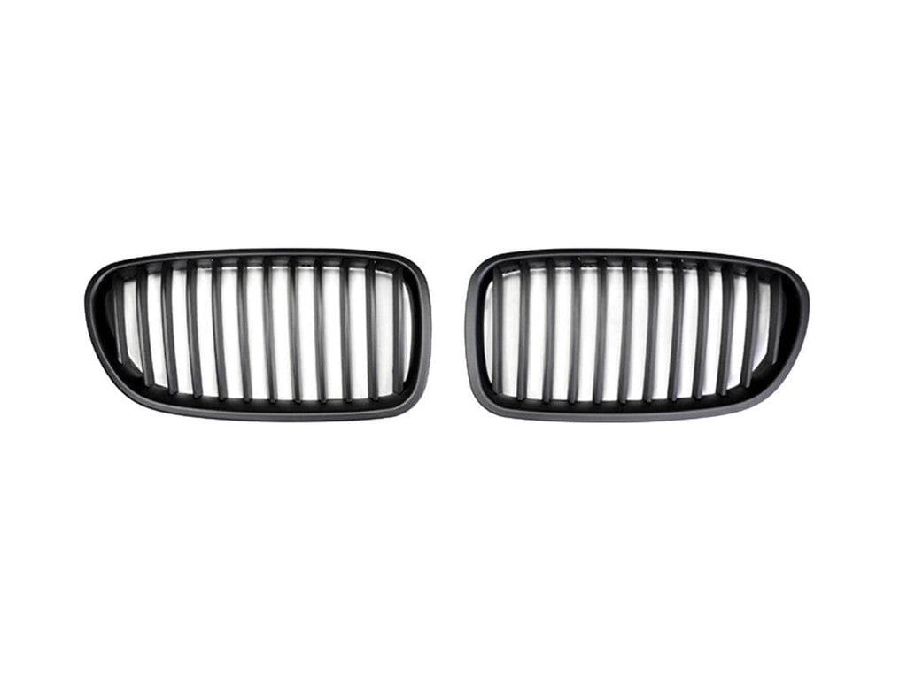 AutoTecknic Stealth Black Front Grille Set - BMW F10 Sedan | F11 Wagon | 5-Series
