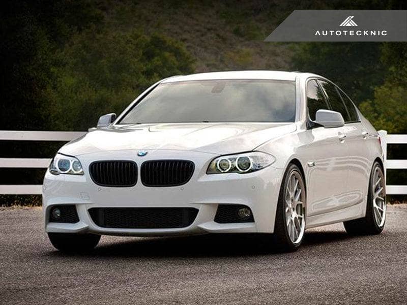 AutoTecknic Stealth Black Front Grille Set - BMW F10 Sedan | F11 Wagon | 5-Series