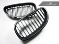 AutoTecknic Stealth Black Front Grille Set - BMW E60 5-Series | M5