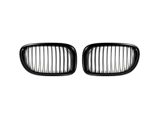 AutoTecknic Stealth Black Front Grille Set - F01/ F02 7-Series