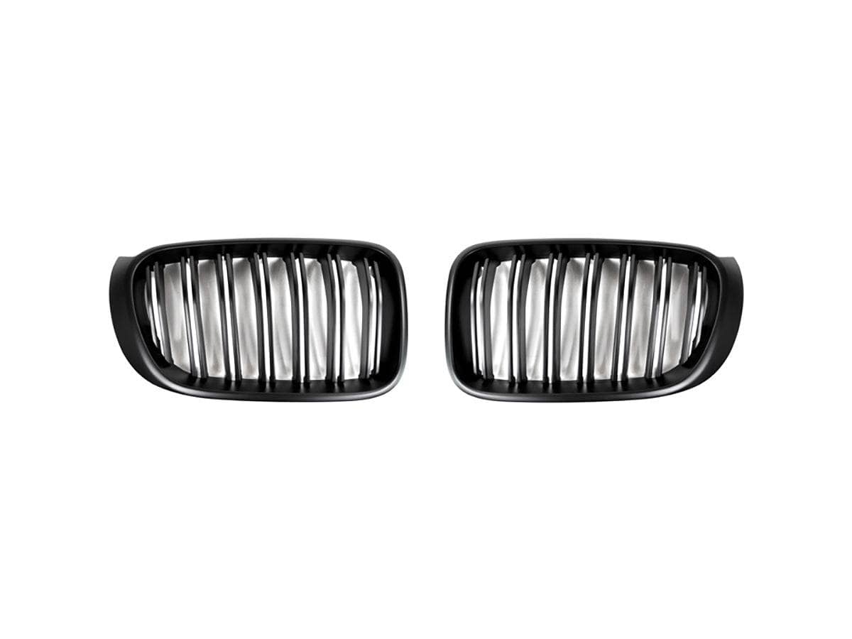 AutoTecknic Stealth Black Front Grille Set - F25 X3 LCI | F26 X4