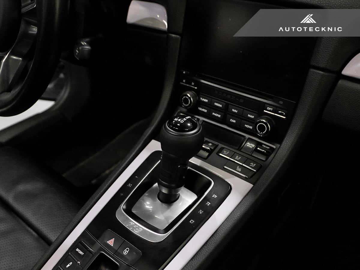 AutoTecknic Suede Shifter Knob - Porsche 718 Cayman & Boxster (982) 2016–2024