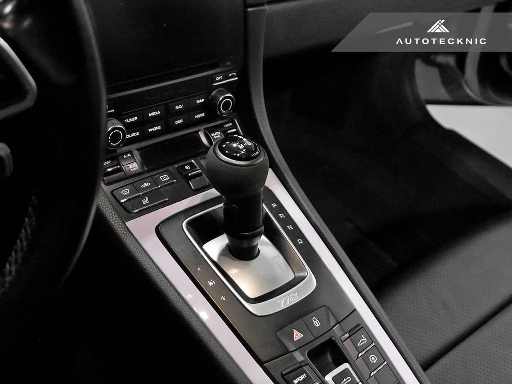 AutoTecknic Suede Shifter Knob - Porsche 718 Cayman & Boxster (982) 2016–2024