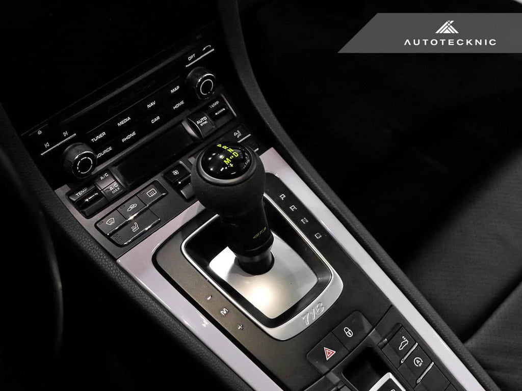AutoTecknic Suede Shifter Knob - Porsche 718 Cayman & Boxster (982) 2016–2024