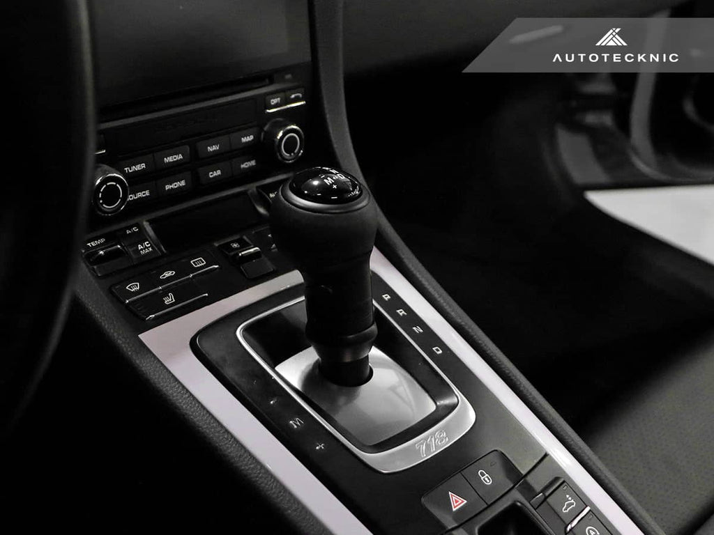 AutoTecknic Suede Shifter Knob - Porsche Boxster & Cayman (987.2 / 981) 2009–2016