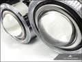 AutoTecknic Universal Projector Fog Lights - Clear Projector P1A