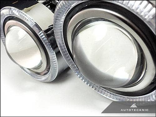 AutoTecknic Universal Projector Fog Lights - Clear Projector P1A