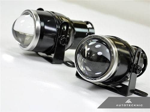 AutoTecknic Universal Projector Fog Lights - P1 Clear