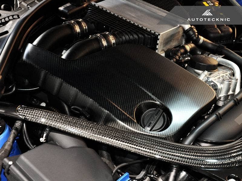 AutoTecknic Vacuumed Carbon Fiber Engine Cover - BMW F80 M3 | F82 M4