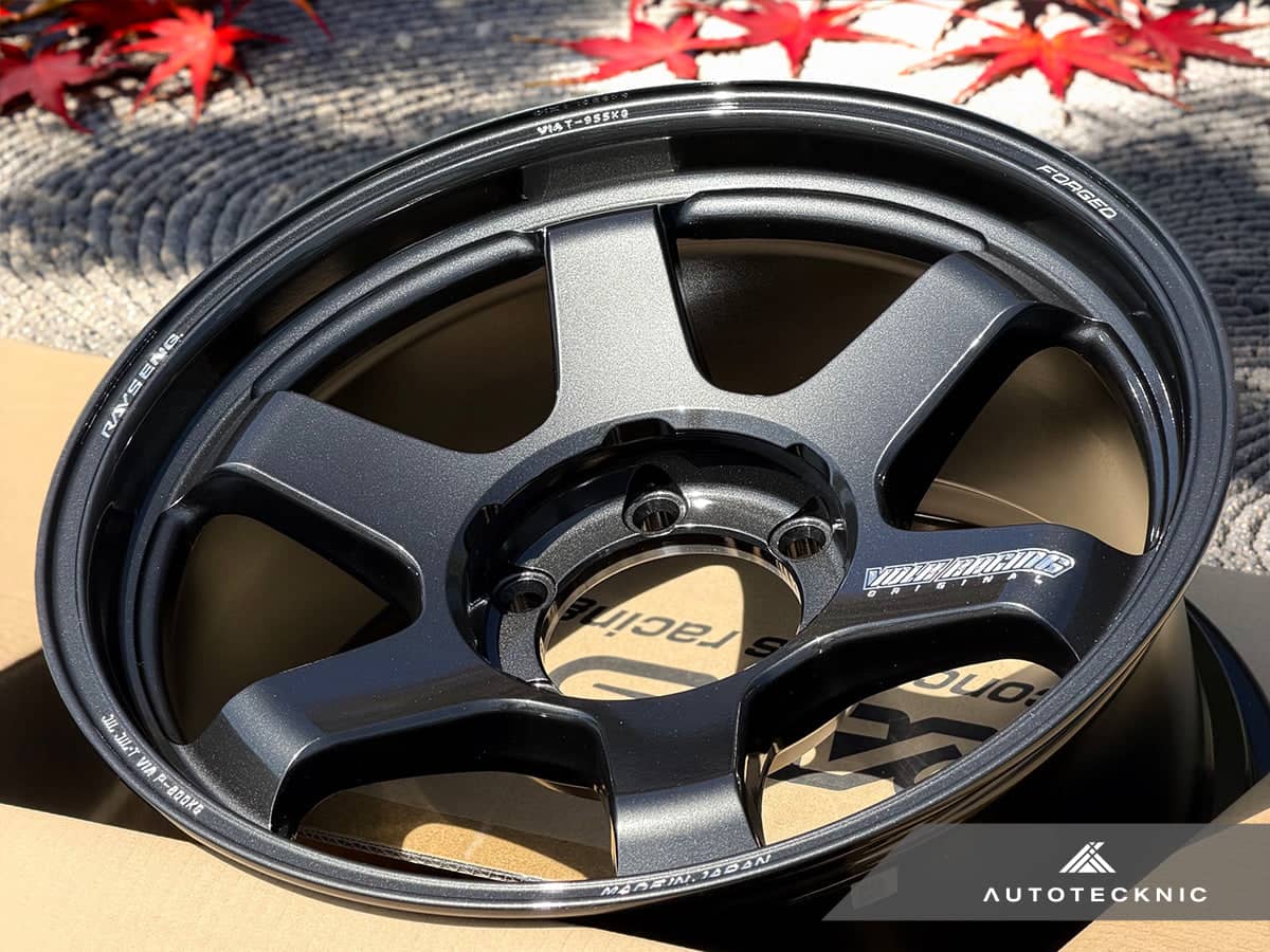 Volk Racing TE37 Ultra Large PCD M-Spec 18x9 +15 6x139.7 Diamond Black (Set of 4)