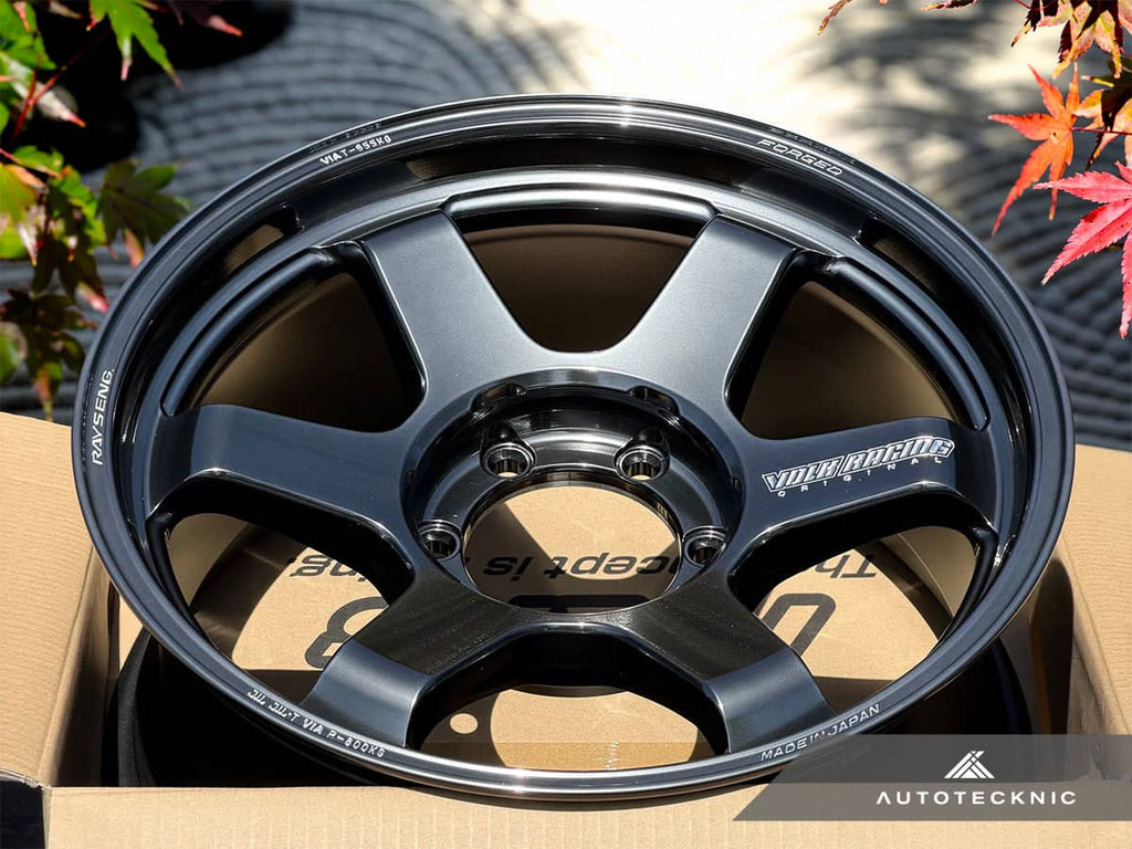 Volk Racing TE37 Ultra Large PCD M-Spec 18x9 +15 6x139.7 Shining Black Metal (Set of 4)