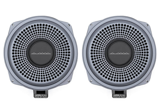 BACKORDERED - SHIPS SECOND HALF OF SEPTEMBER- RECOMMEND YOU ORDER NOW TO LOCK IN DISCOUNT AND LIMITED FUTURE INVENTORY - Bavsound Ghost BMW Underseat Subwoofer for Rolls Royce, 8 Ohm, Pair