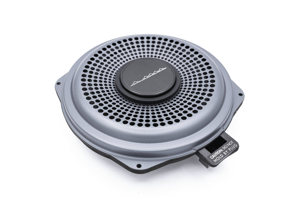 BACKORDERED - SHIPS SECOND HALF OF SEPTEMBER- RECOMMEND YOU ORDER NOW TO LOCK IN DISCOUNT AND LIMITED FUTURE INVENTORY - Bavsound Ghost BMW Underseat Subwoofer V3, 8 Ohm, Pair