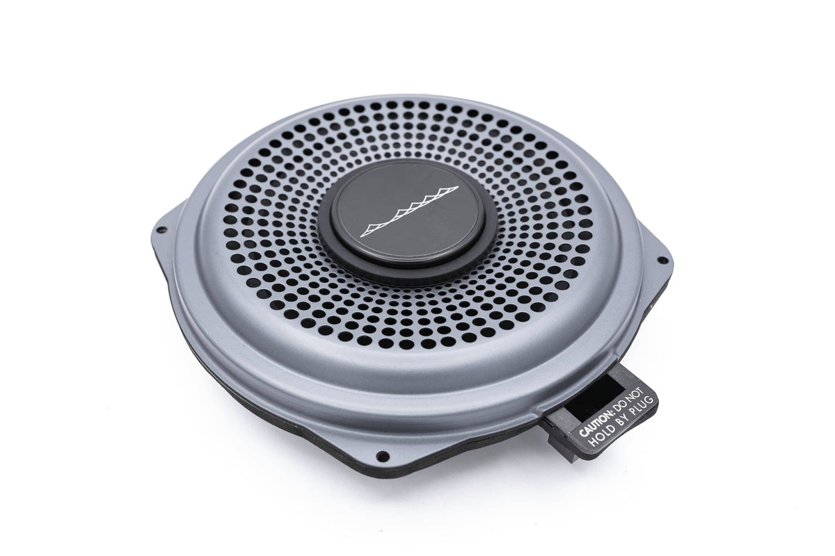 BACKORDERED - SHIPS SECOND HALF OF SEPTEMBER- RECOMMEND YOU ORDER NOW TO LOCK IN DISCOUNT AND LIMITED FUTURE INVENTORY - Bavsound Ghost BMW Underseat Subwoofers V3, 2 Ohm, Pair