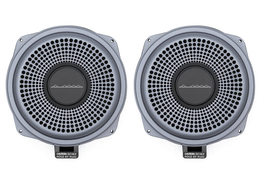 BACKORDERED - SHIPS SECOND HALF OF SEPTEMBER- RECOMMEND YOU ORDER NOW TO LOCK IN DISCOUNT AND LIMITED FUTURE INVENTORY - Bavsound Ghost MINI Underseat Subwoofers V3, 2 Ohm, Pair