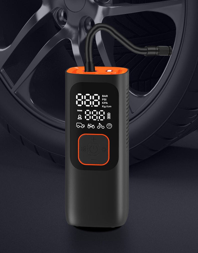 Bavsound Portable Rechargable Air Compressor Tire Pump, 160 PSI, Digital Automatic Screen