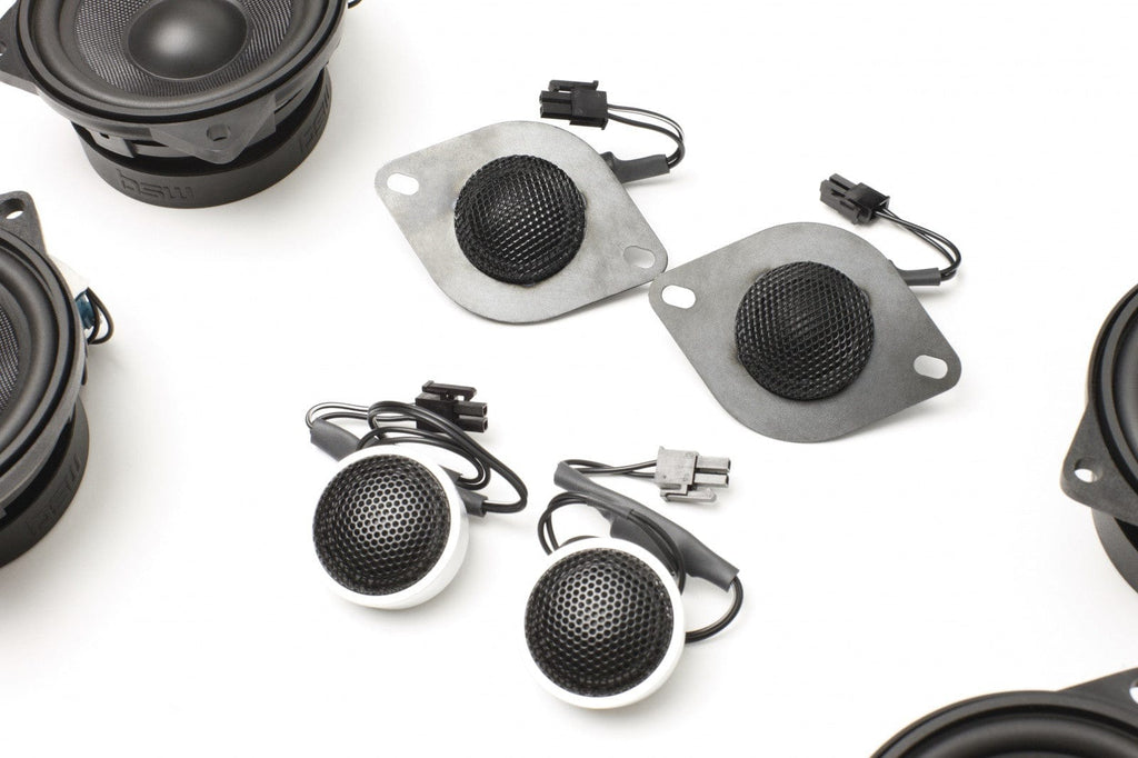 Stage One BMW Speaker Upgrade for E60/E61 Sedan/Wagon with Standard Hi-Fi