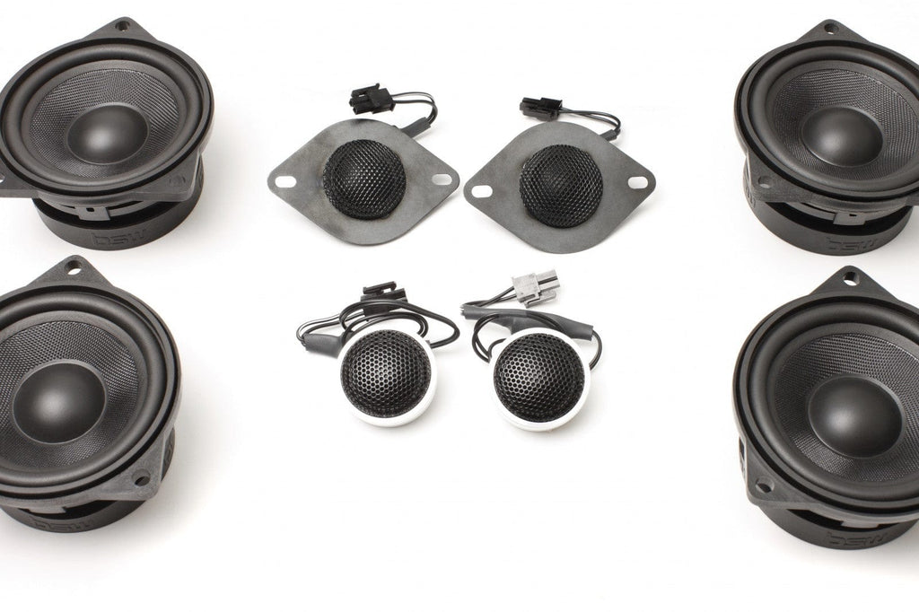 Stage One BMW Speaker Upgrade for E60/E61 Sedan/Wagon with Standard Hi-Fi
