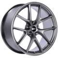 BBS CI-R 19x8 5x114.3 ET38 PFS Platinum Silver Polished Rim Protector Wheel -82mm PFS/Clip Req