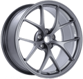 BBS FI 20x9.5 5x120 ET26 CB72.5 Titanium Wheel -82mm PFS/Clip Req