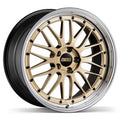 BBS LM 20x12 5x130 ET72 CB71.6 Gold Wheel w/ Diamond Cut Machined Lip