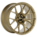 BBS RE-V7 19x10.5 5x112 ET33 PFS Gloss Gold Wheel - 82mm PFS/Clip Required