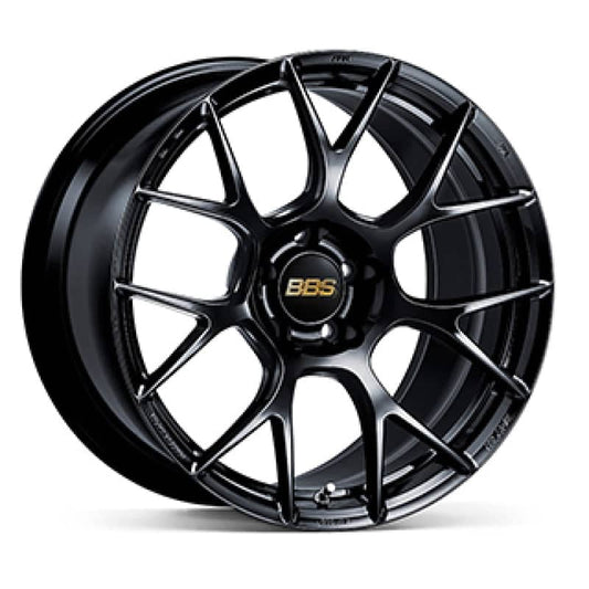 BBS RE-V7 19x10.5 5x120 ET35 PFS Gloss Black Wheel -82mm PFS/Clip Required