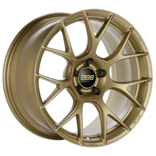 BBS RE-V7 19x10 5x120 ET22 PFS Gloss Gold Wheel - 82mm PFS/Clip Required
