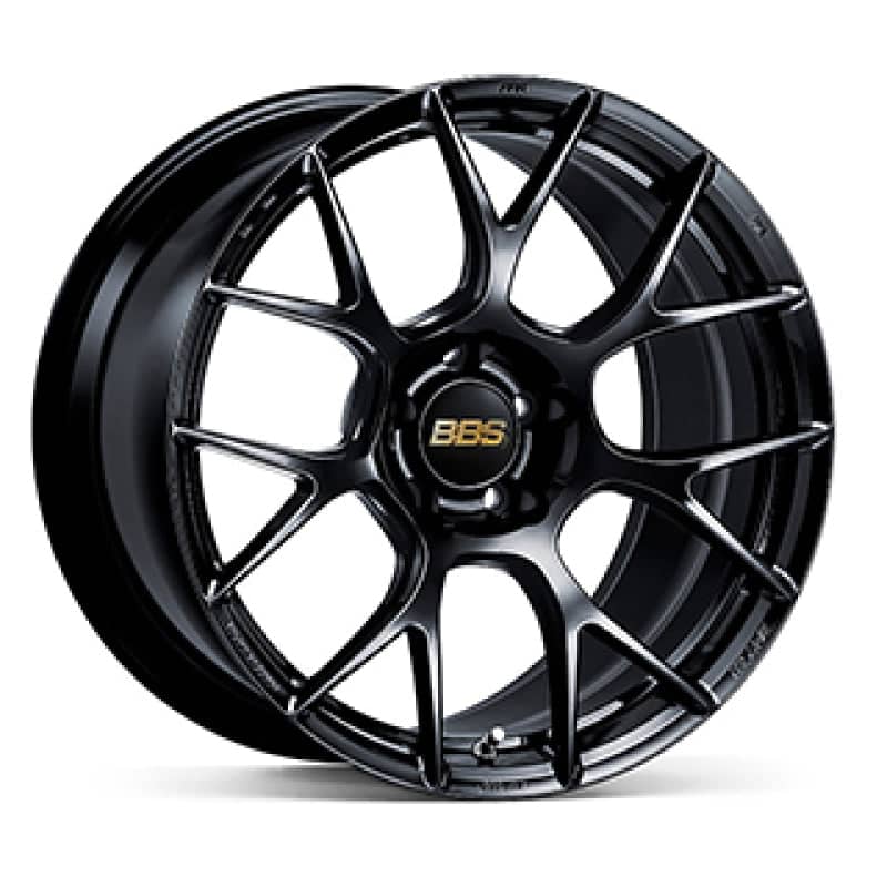 BBS RE-V7 19x9.5 5x120 ET25 PFS Gloss Black Wheel -82mm PFS/Clip Required