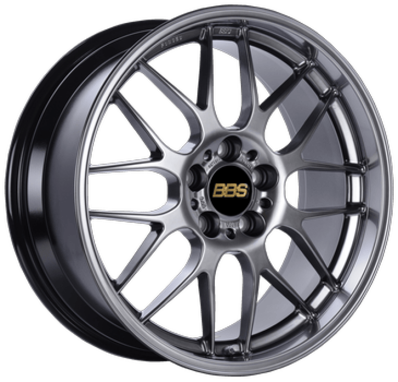 BBS RG-R 17x7.5 5x100 ET35 PFS Diamond Black Wheel -82mm PFS/Clip Req