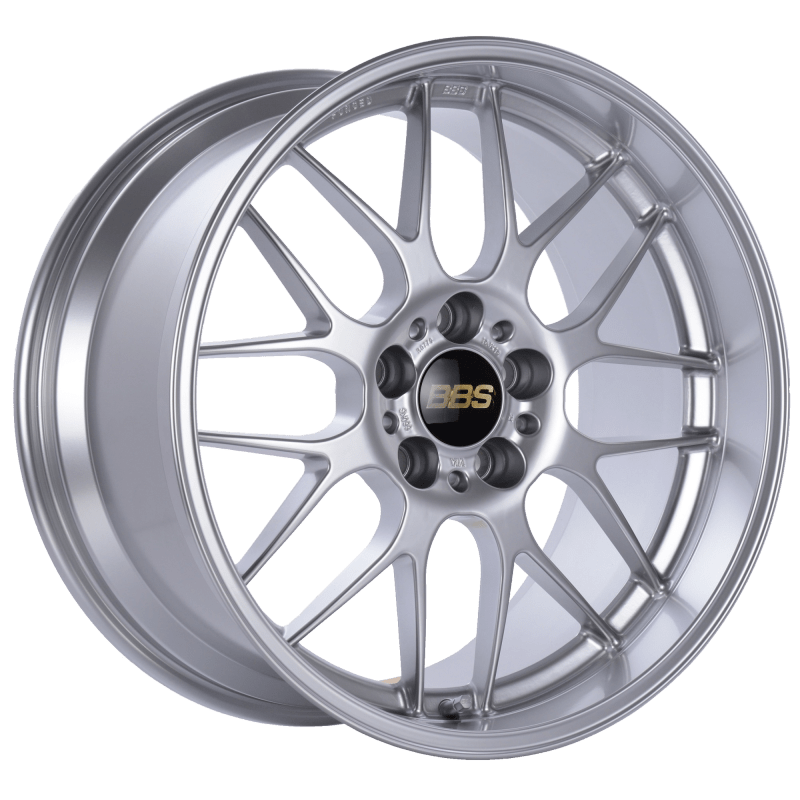 BBS RG-R 19x10 5x120 ET25 PFS Diamond Silver Wheel -82mm PFS/Clip Req