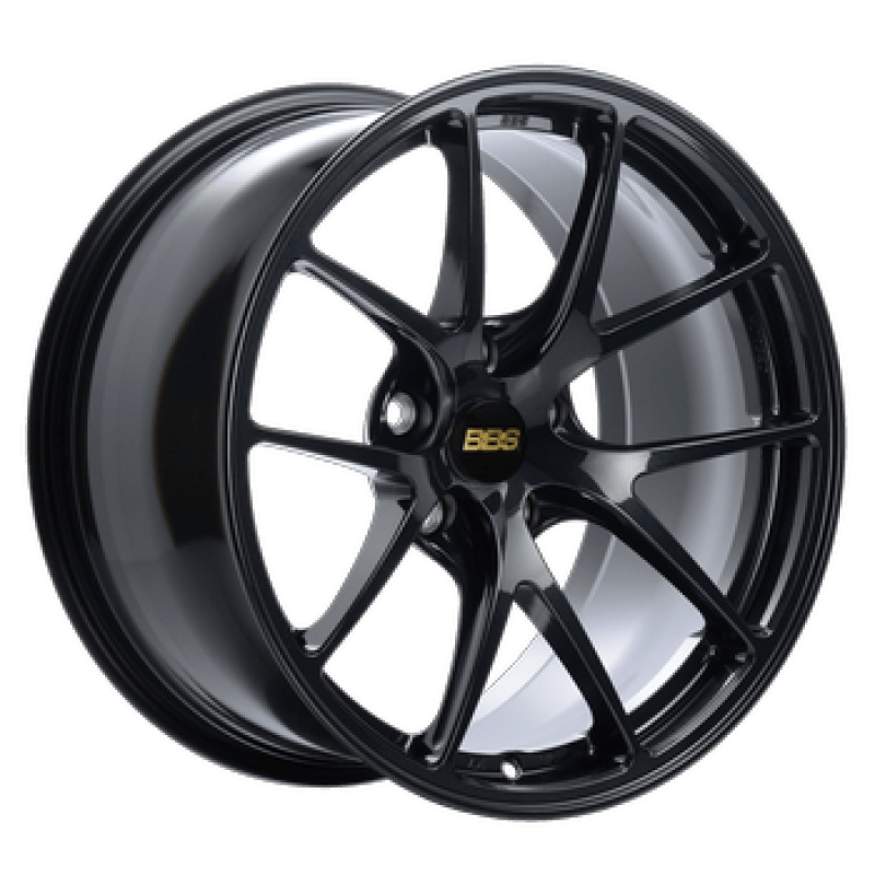 BBS RI-A 18x9.5 5x120 ET40 PFS Metallic Black Subtle Blue Flake Wheel -82mm PFS/Clip Req